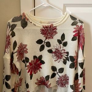Floral Sweater